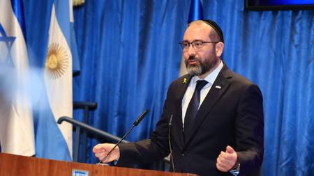 Axel Wahnish, embajador argentino en Israel.
