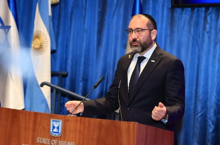 Axel Wahnish, embajador argentino en Israel.
