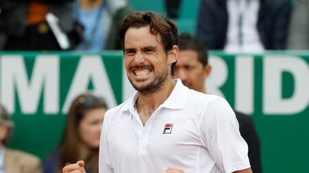 Triunfo de Pella ante Cecchinato en el Masters 1000 de Montecarlo (Reuters)