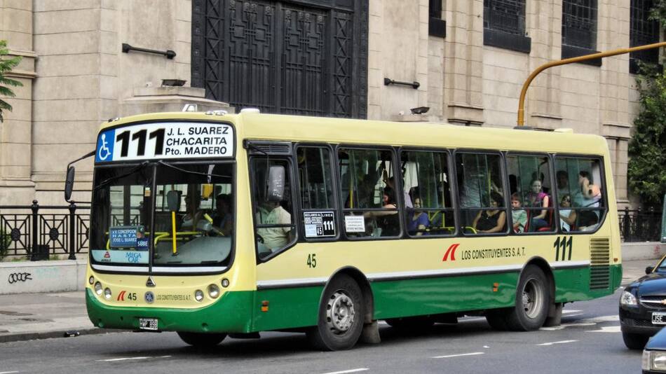Colectivo de la línea 111