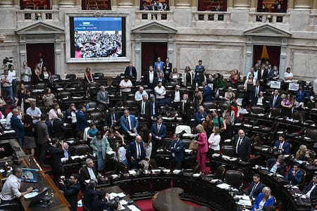 Debate de la reforma laboral en la Cámara de Diputados.