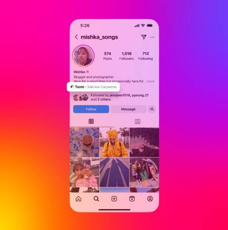 Nueva actualización de Instagram. Foto: X/@instagram.