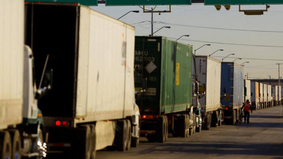 Camiones. Foto: Reuters