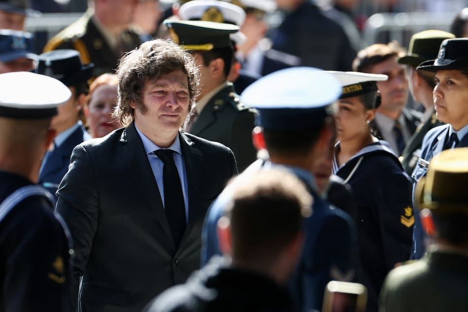 Javier Milei. Foto: Reuters.