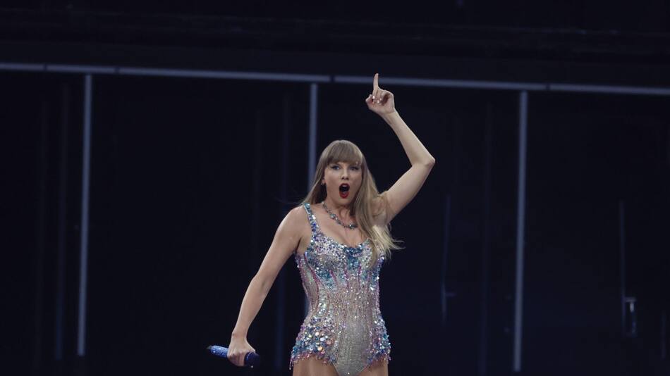 Taylor Swift en Madrid. Foto: EFE
