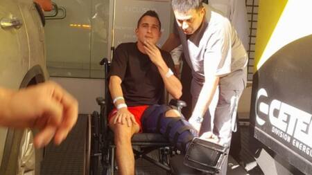 Luciano Sánchez, futbolista. Foto: NA