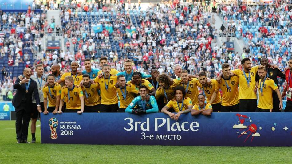 Mundial Rusia 2018: Bélgica en el tercer puesto (Reuters)