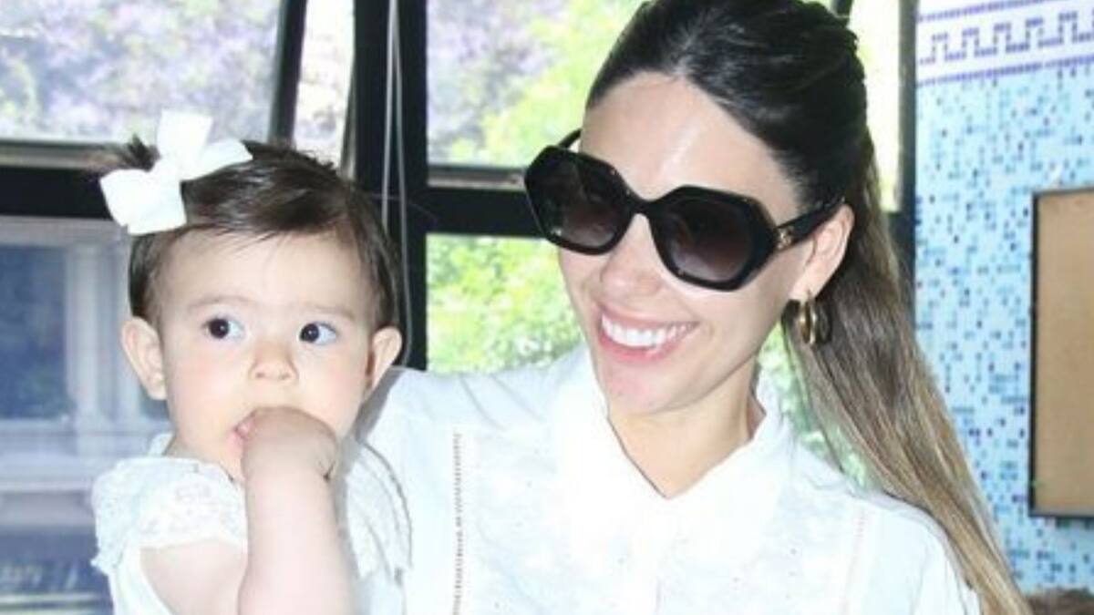 Barby Franco junto a su hija Sarah. Foto: Instagram.