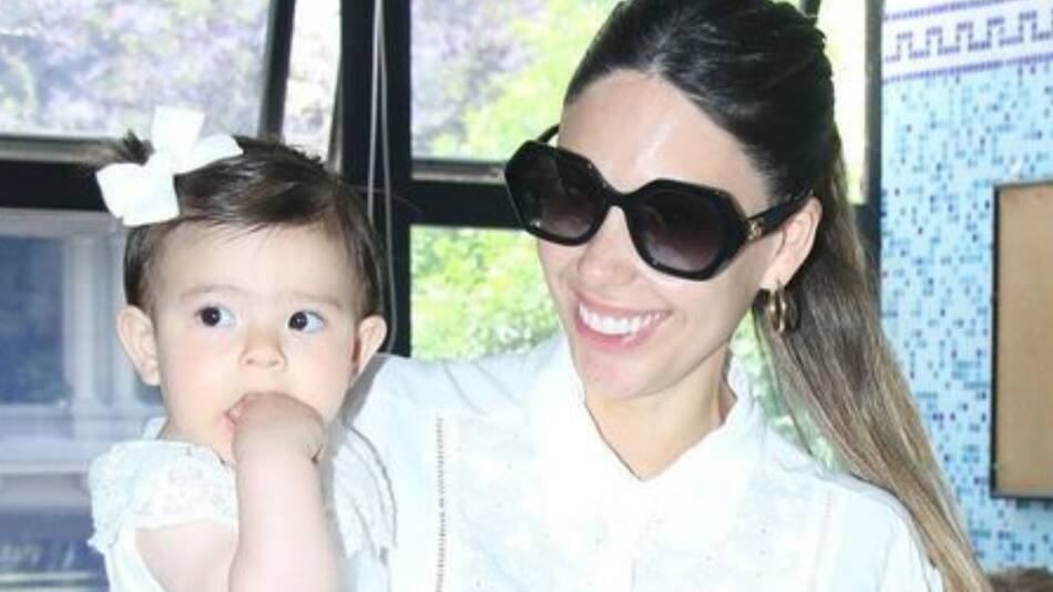 Barby Franco junto a su hija Sarah. Foto: Instagram.