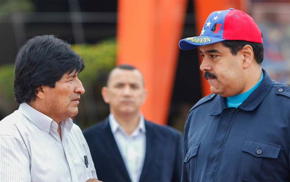 Evo Morales y Nicolás Maduro