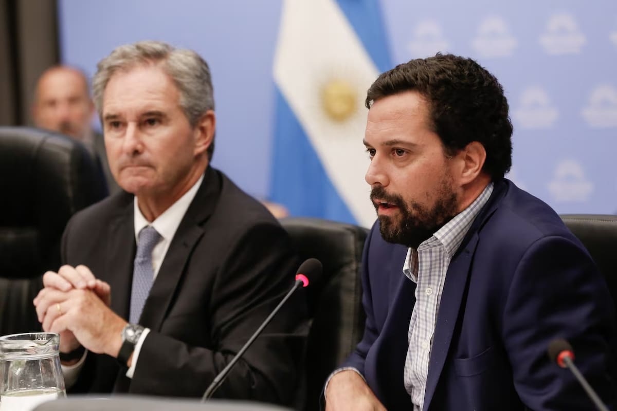Pablo Quirno y Pablo Lavigne, secretario de Comercio