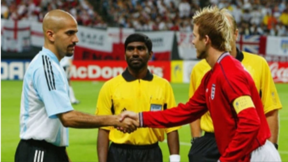 Argentina vs Inglaterra en 2002