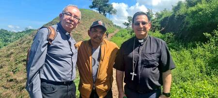 Liberación del padre de Luis Díaz en Colombia. Foto: EFE.