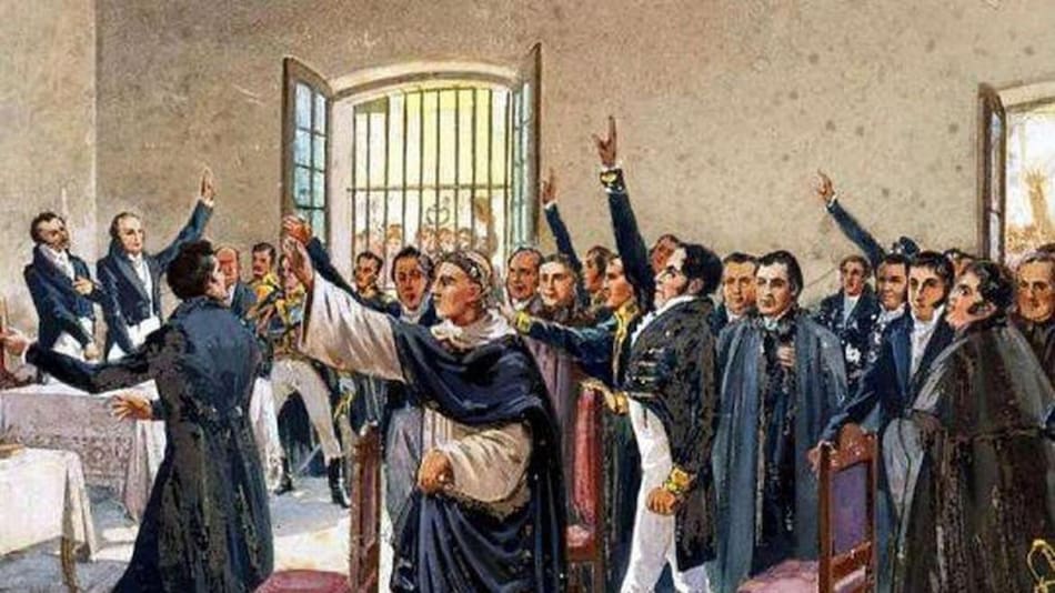 Congreso de Tucumán, 9 de julio de 1816.