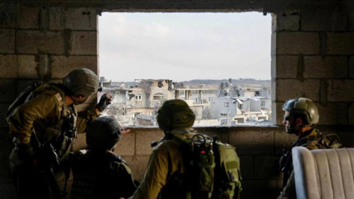 Soldados israelíes en la Franja de Gaza: Foto: X @idfonline