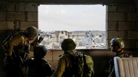 Soldados israelíes en la Franja de Gaza: Foto: X @idfonline