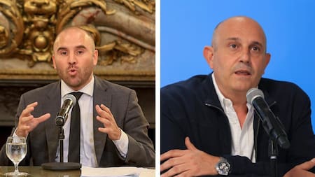 Martín Guzmán y Alexis Guerrera. Fotos: NA.