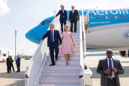 Alberto Fernández, Gobierno, viaje, Fabiola Yáñez, NA