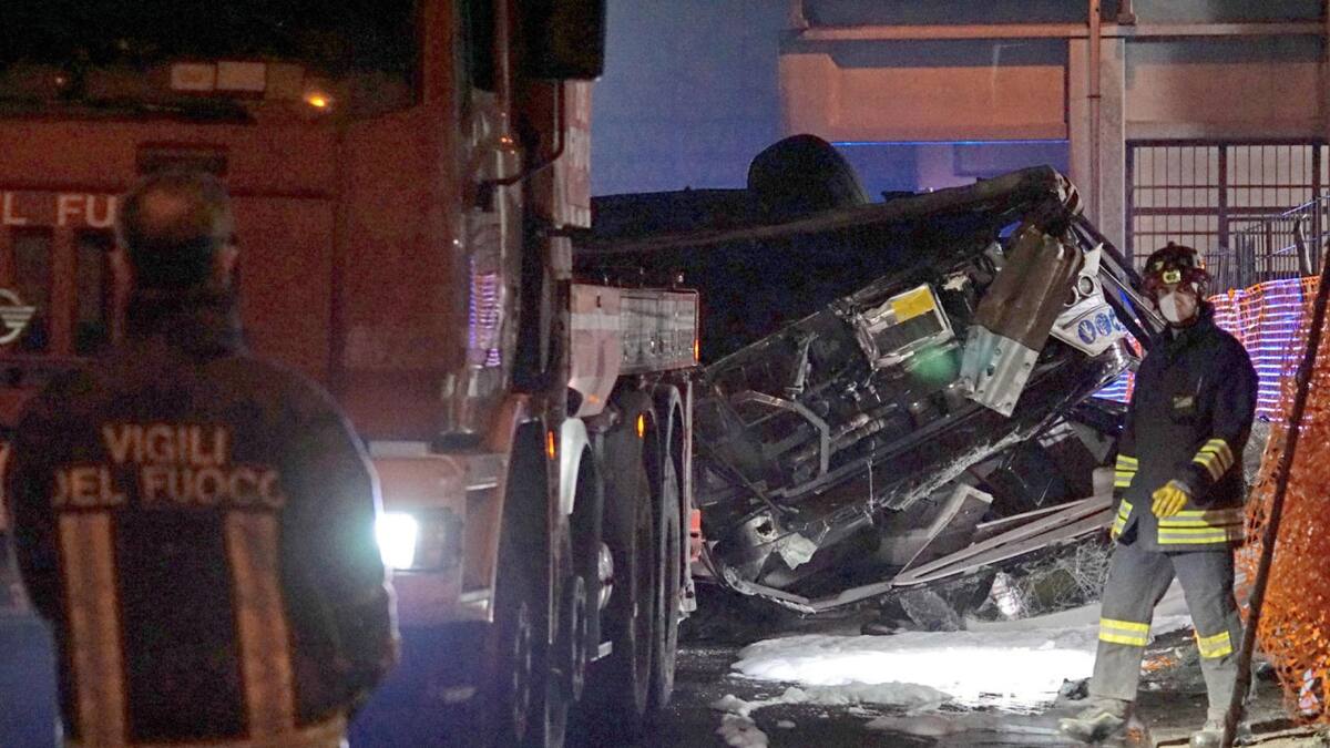 Trágico accidente en Italia. EFE.