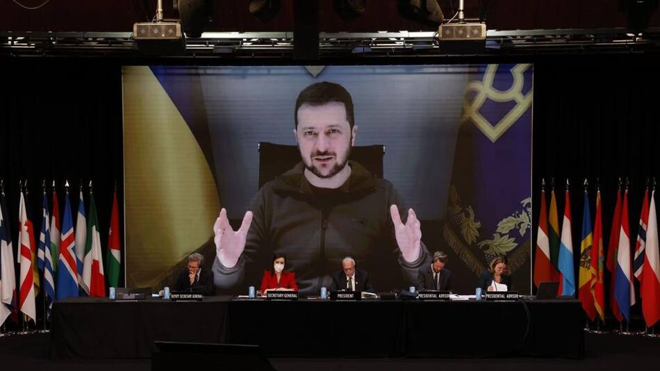 Volodímir Zelenski, presidente de Ucrania. Foto: Reuters.