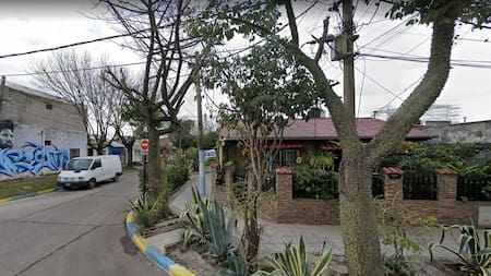 Domicilio baleado en Rosario. Foto: Google Maps.