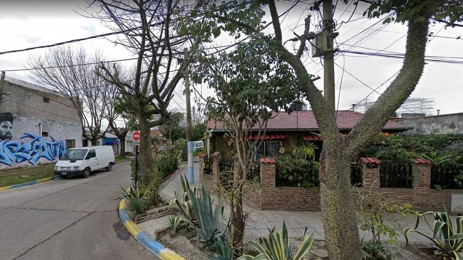 Domicilio baleado en Rosario. Foto: Google Maps.