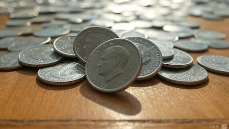 La moneda de 10 centavos de dólar que puede valer una fortuna. Foto: Freepik.