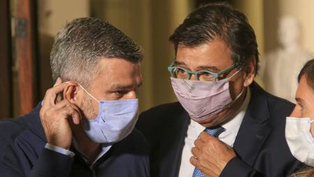 Juan Zabaleta y Claudio Moroni, NA