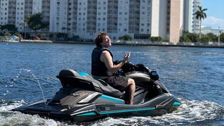 Paulo Londra sufrió un accidente con una moto de agua en Miami: cómo se encuentra