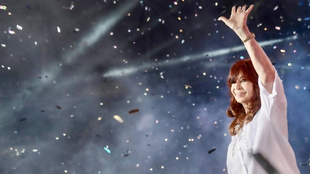 Cristina Kirchner, vicepresidenta. Foto: NA.