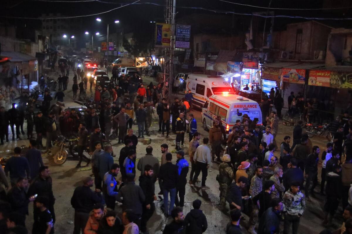 Ataque israelí en consulado iraní en Siria. Foto: EFE.