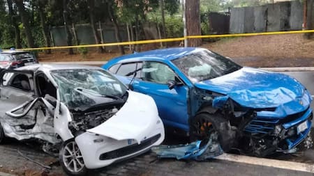 El accidente de los youtubers italianos que terminó con la vida de un nene de 5 años. Foto: Gentileza El Economista.