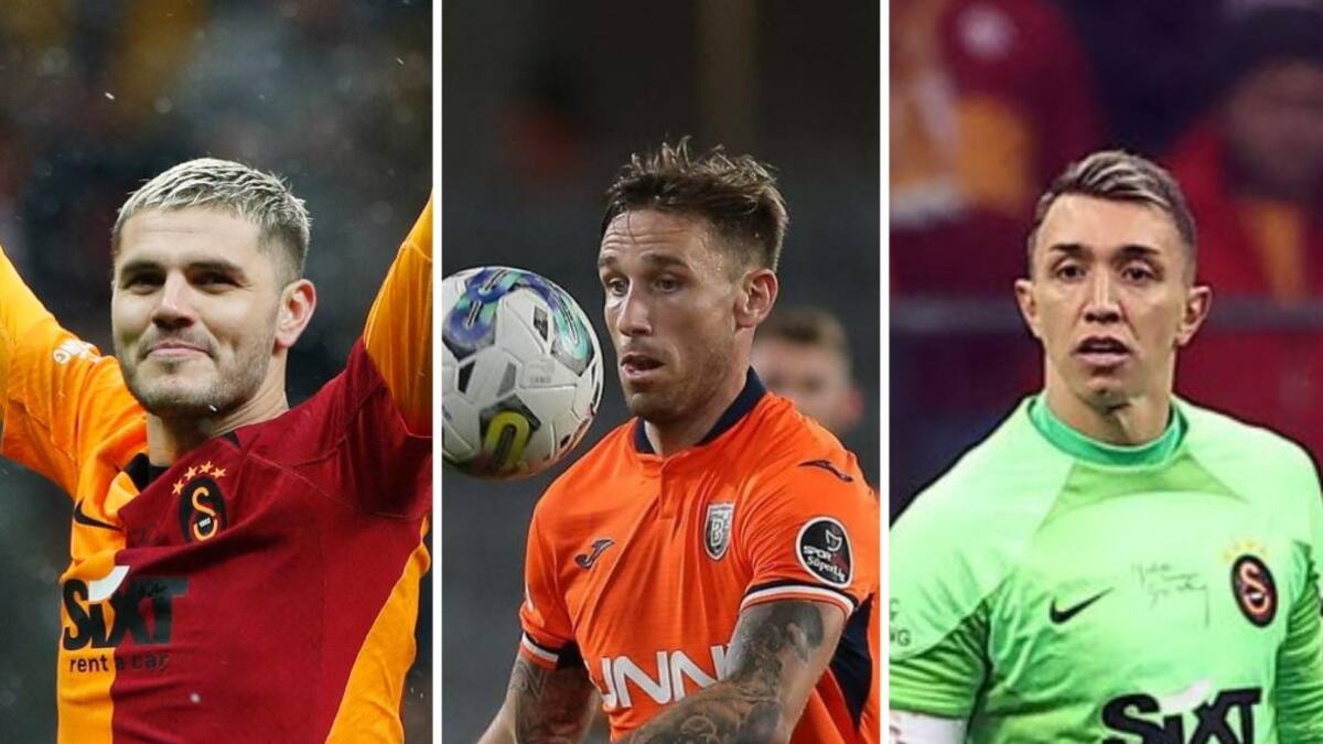 Mauro Icardi, Lucas Biglia y Fernando Muslera. Foto: Instagram.