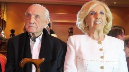 Mirtha Legrand y José Martínez Suárez