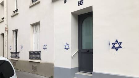 Antisemitismo en Francia. Foto: X @BHasquenoph