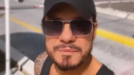 Marcelo Tinelli en Qatar. Foto: captura.