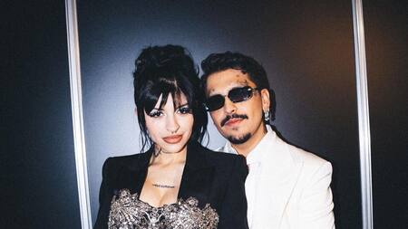 Cazzu y Christian Nodal. Foto: Instagram.