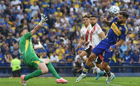 Superclásico entre Boca y River.