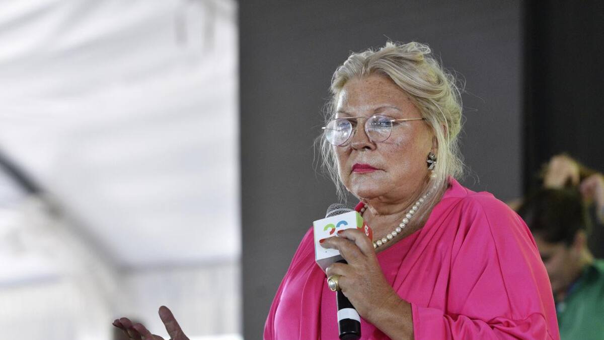 Elisa Carrió. Foto: NA.