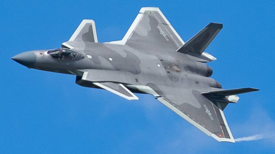 Avión caza J-20A. Foto: Wikipedia.
