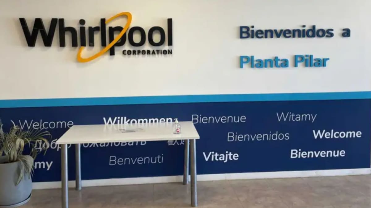 Whirlpool cerró su planta en Pilar