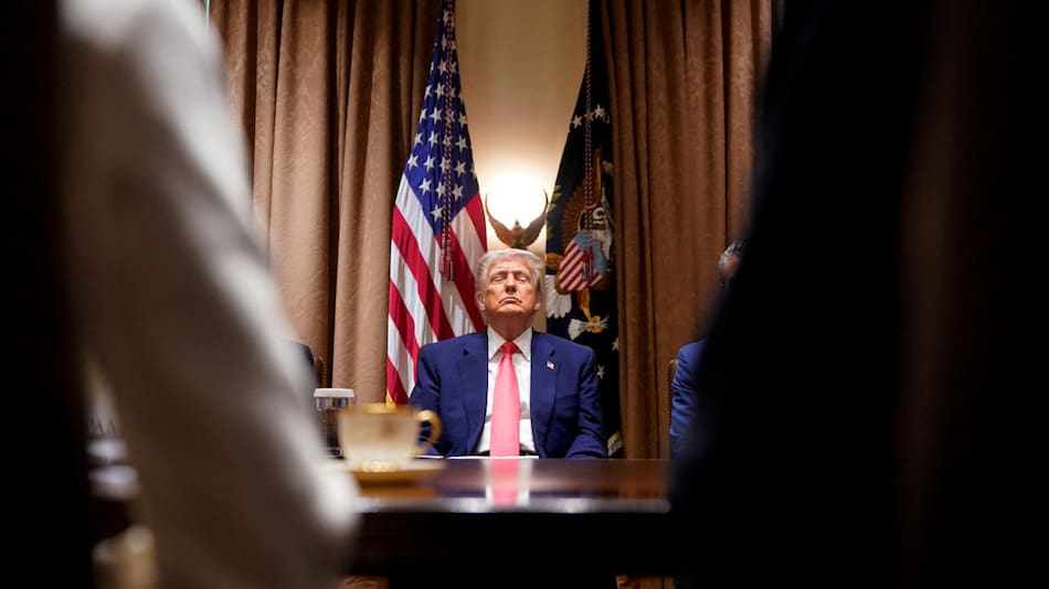 Donald Trump, presidente de Estados Unidos. Foto: Reuters/Nathan Howard