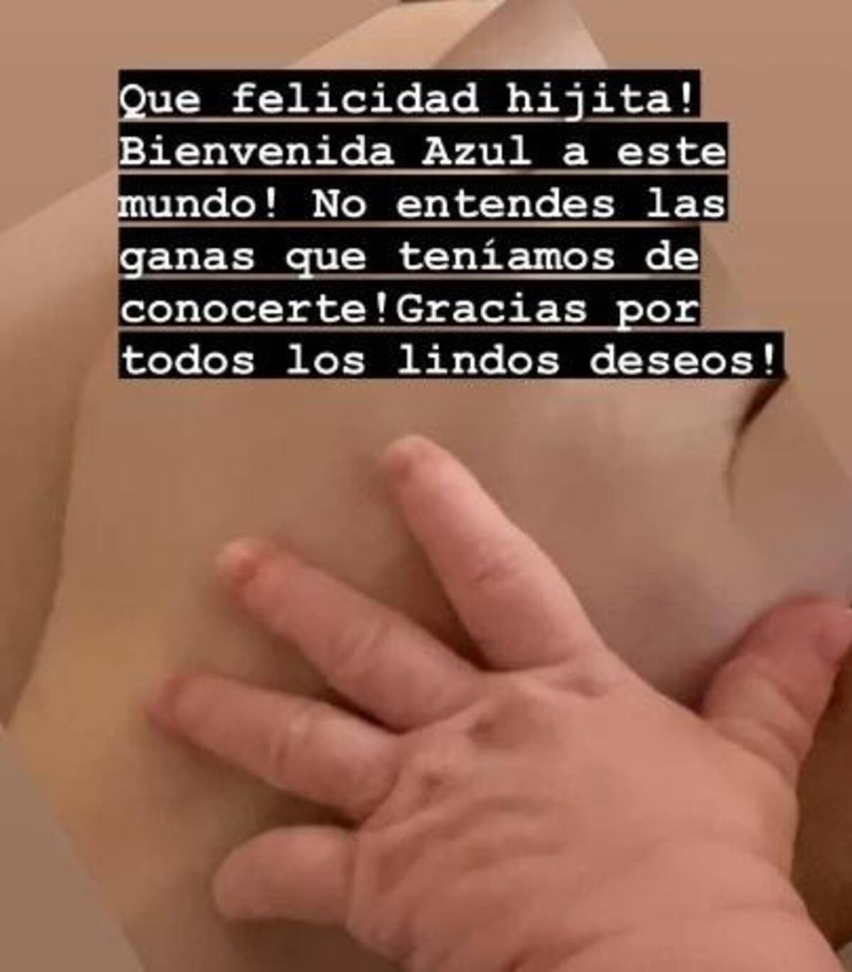 Hija de Dalma Maradona, NA, IG