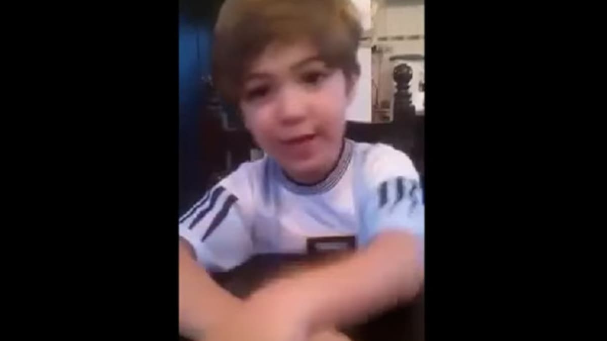 Video de nene que le pide a Messi que no deje la Selección se volvió viral