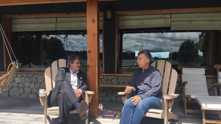 Macri y Prat Gay (Presidencia)