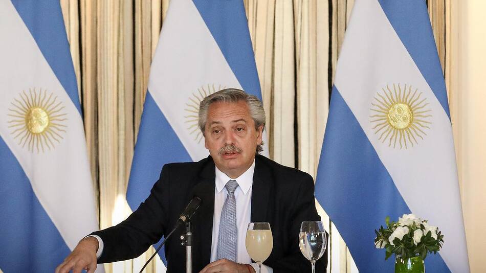 Alberto Fernández, presidente de Argentina, NA