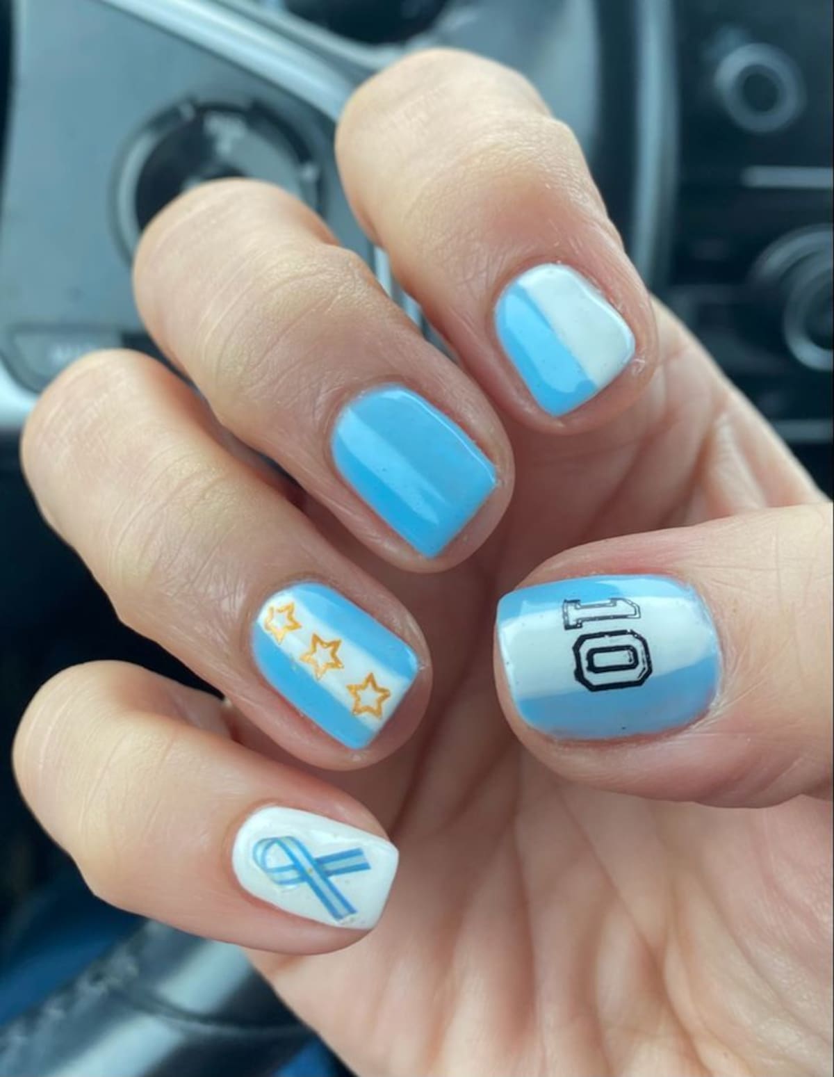 Uñas mundialistas