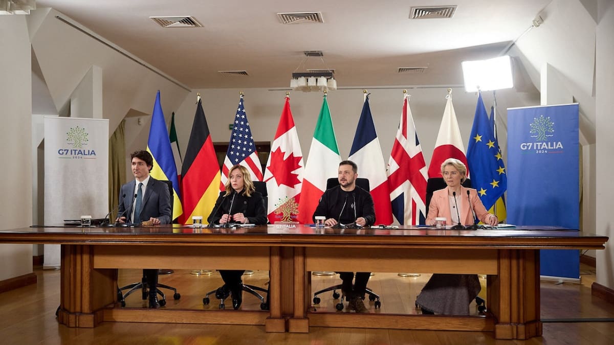 Los países del G7 se comprometieron a "forjar una visión común" para aprovechar la IA