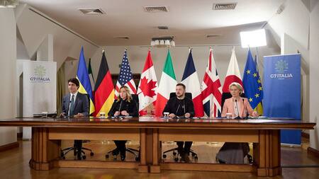 Líderes del G7. Foto: Reuters.