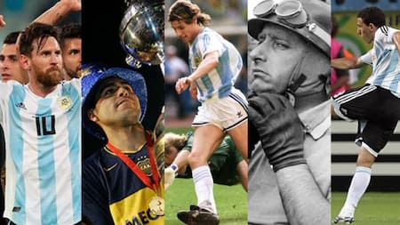 Deportistas argentinos. Foto: NA.